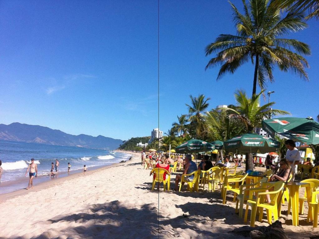 Lindo Apto Praia Martin De Sa Em Condominio Com Piscina, Estacionamento, Wi-Fi 150Mbps,Perto Do Mar!!! Caraguatatuba Eksteriør billede